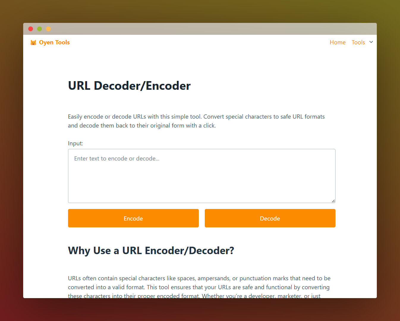 URL Decoder/Encoder